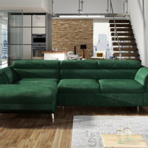 Coltar living extensibil Morgan Mini pe stanga