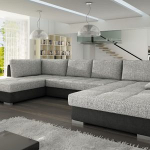 Coltar living extensibil Nelly Maxi pe dreapta