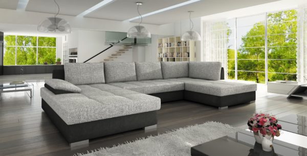 Coltar living extensibil Nelly Maxi pe stanga