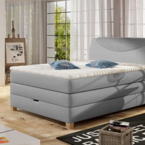 Pat tapitat tip boxspring Santino