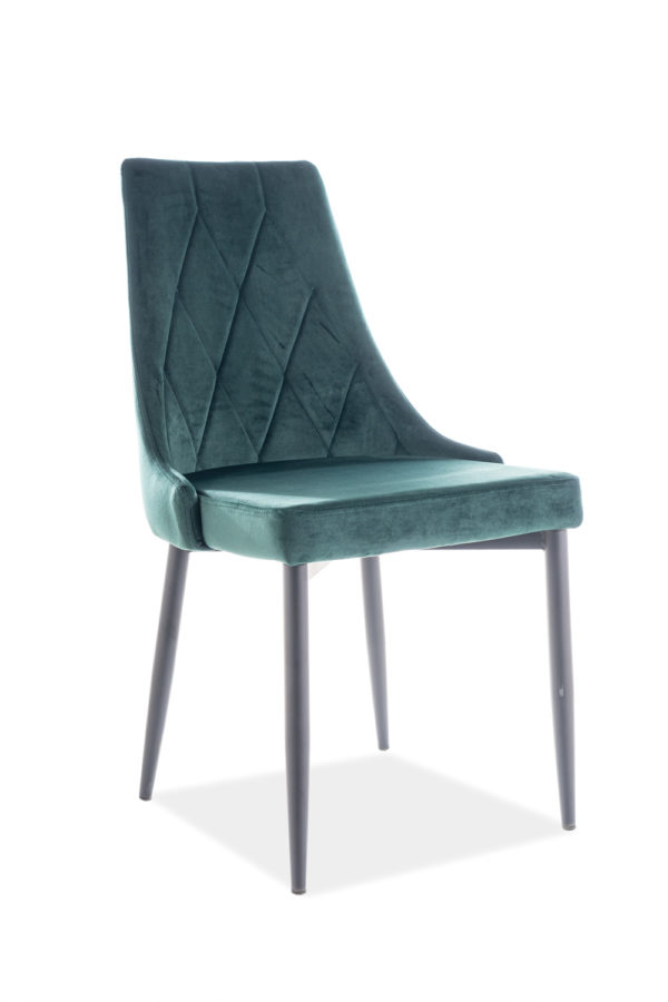 Scaun Trix B Velvet Verde